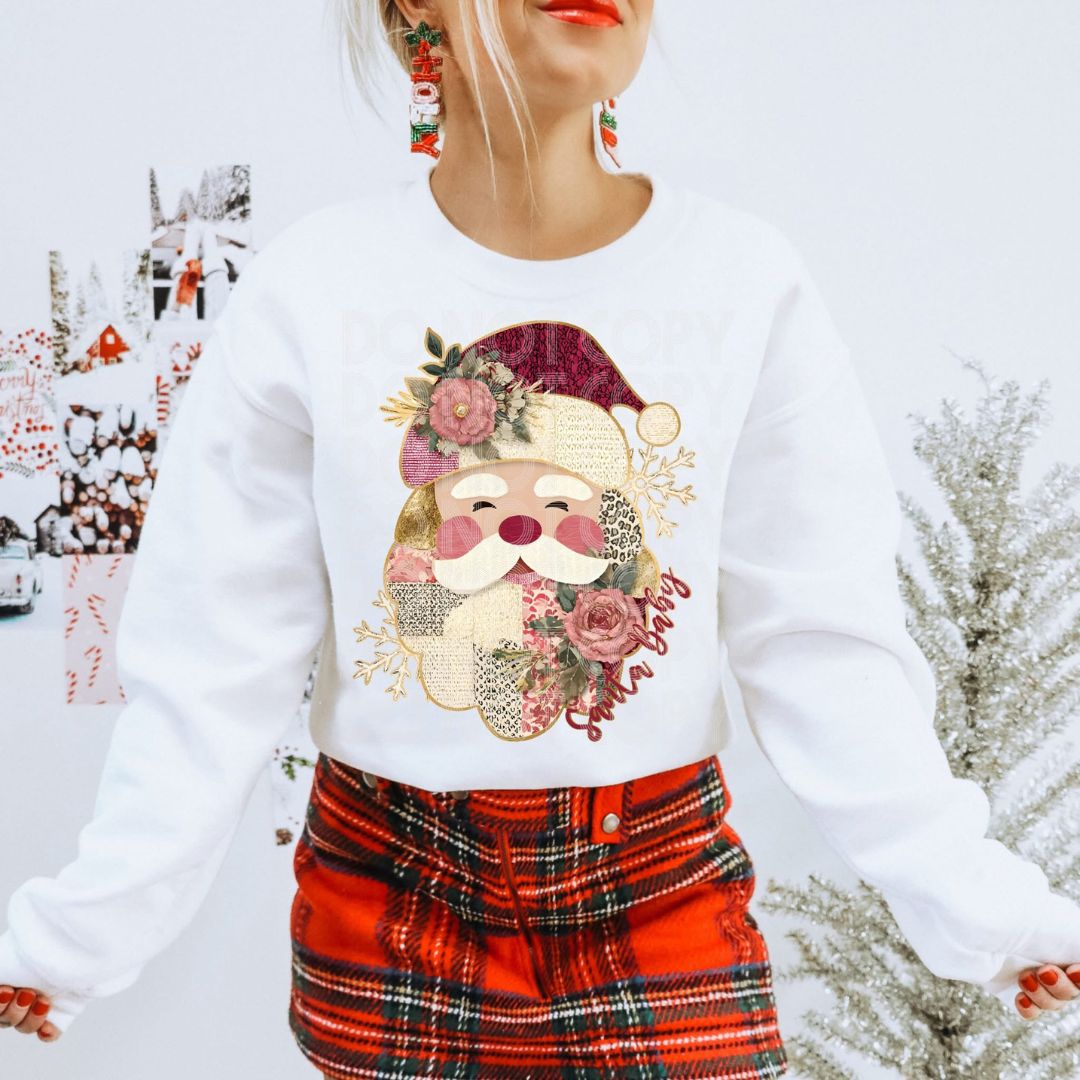 Santa Baby Crew Women's Sweatshirt