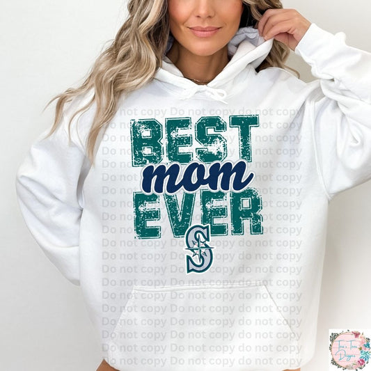 Best Mom Ever Seattle Mariners Hoodie