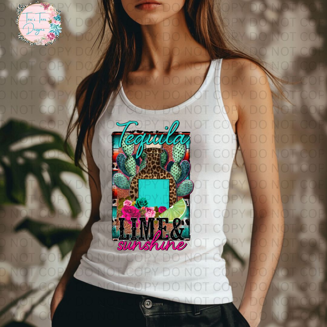 Tequilla Lime & Sunshine Tank