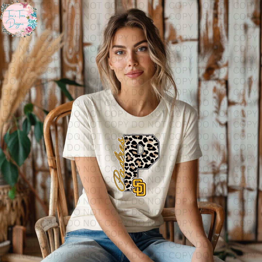 SD Padre Leopard P T-Shirt