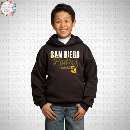 San Diego Padres Checkered Hoodie Youth