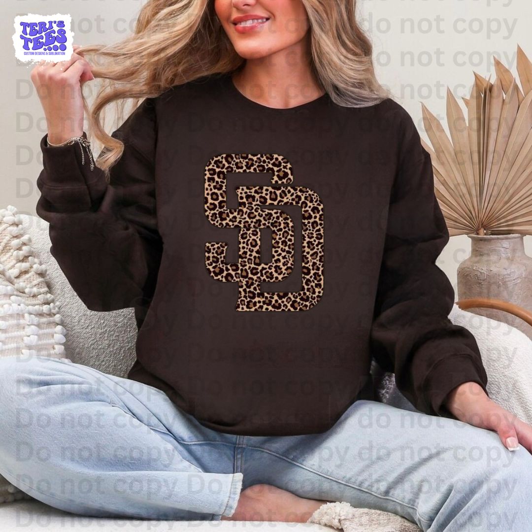 San Diego Padres Leopard Crew SD