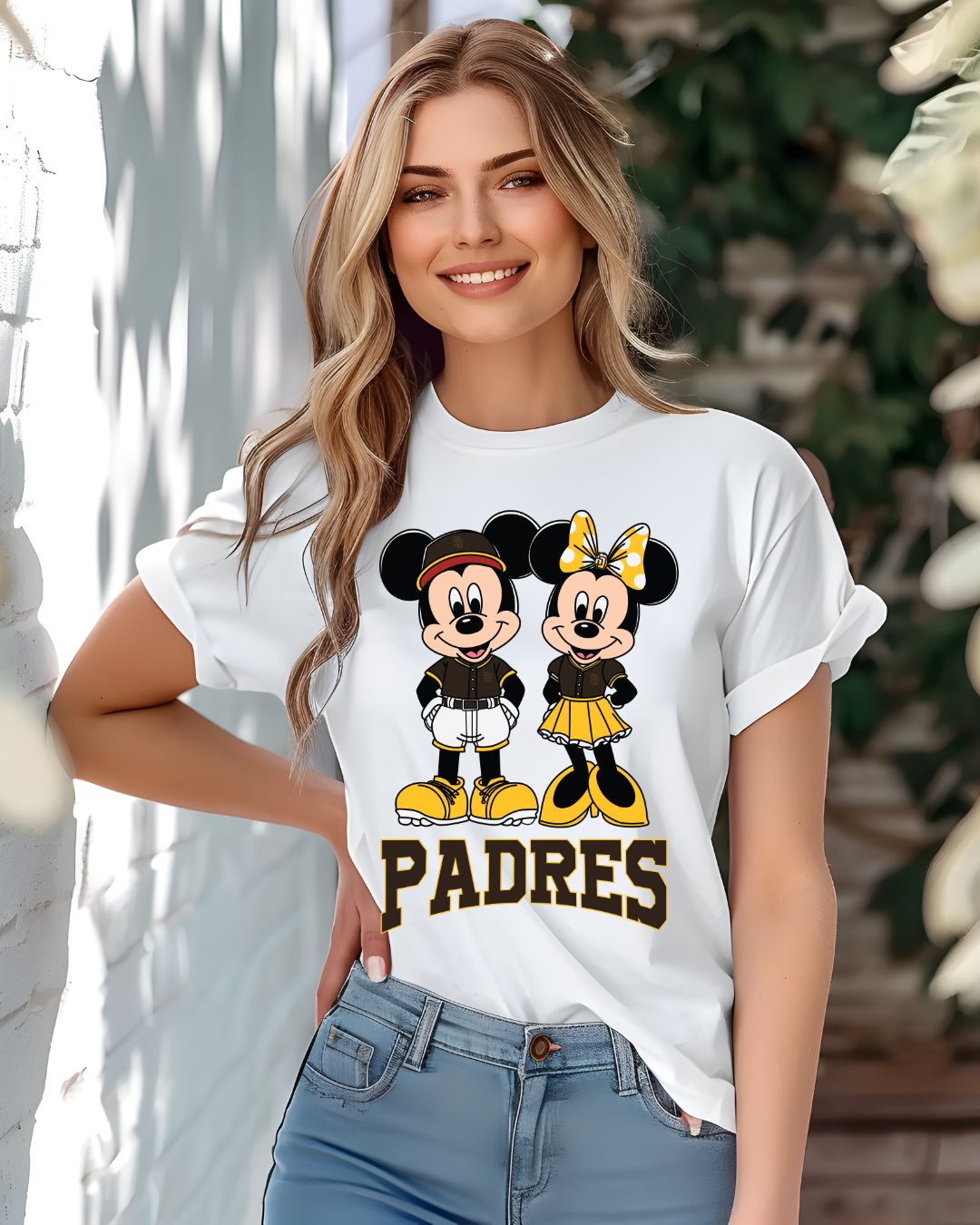 Padres Bundle M & M #4 Design Women's Bella Canvas T-Shirt