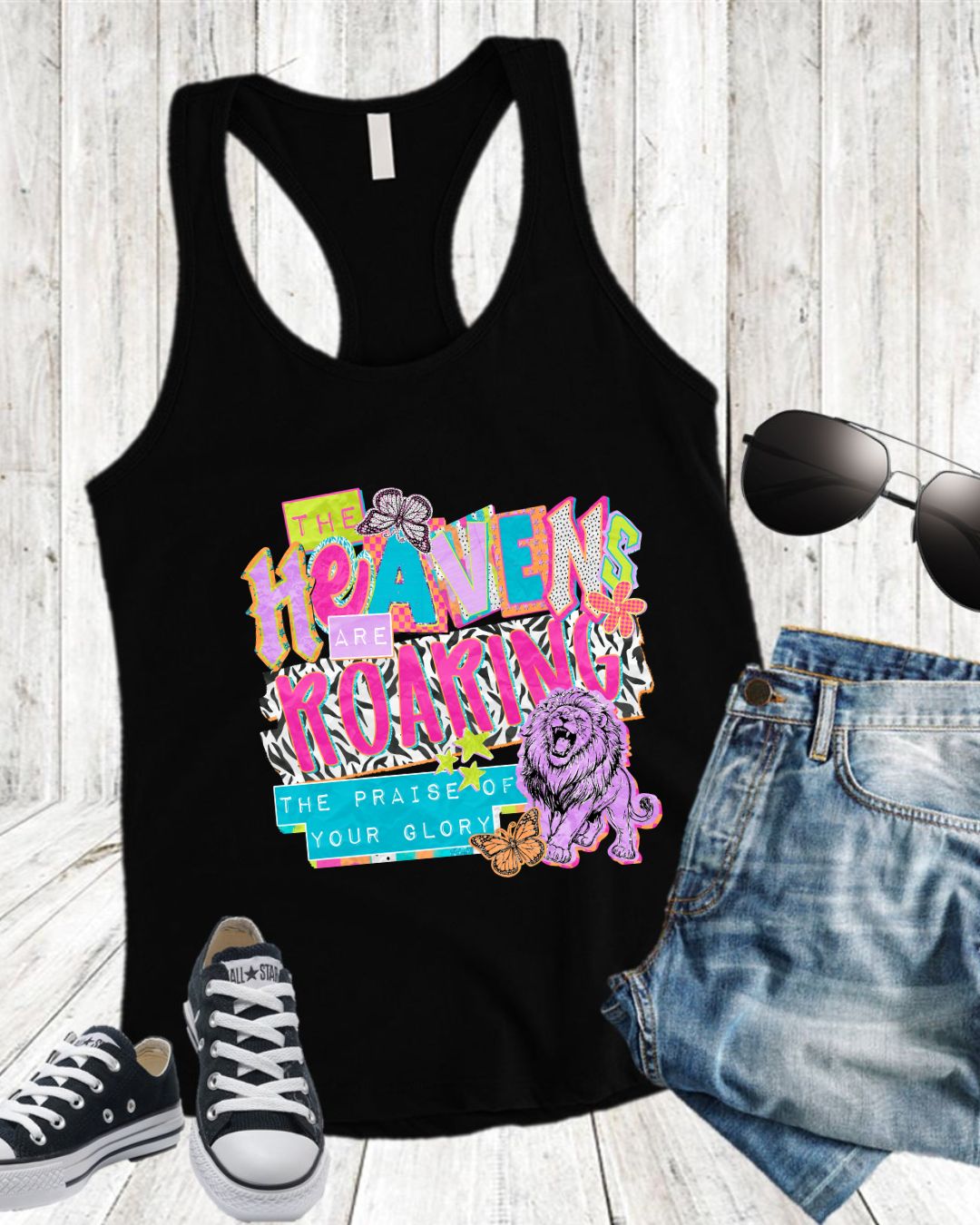 The Heavens declare the praise of your glory Women's T-Shirt