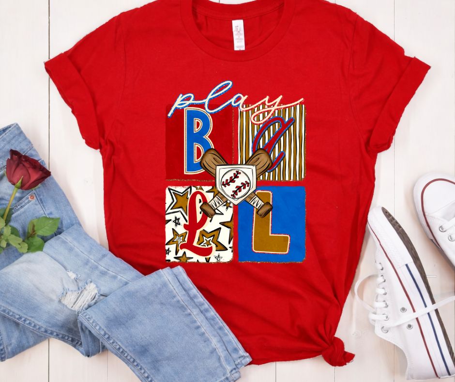 Play Baseball Women's T-Shirt