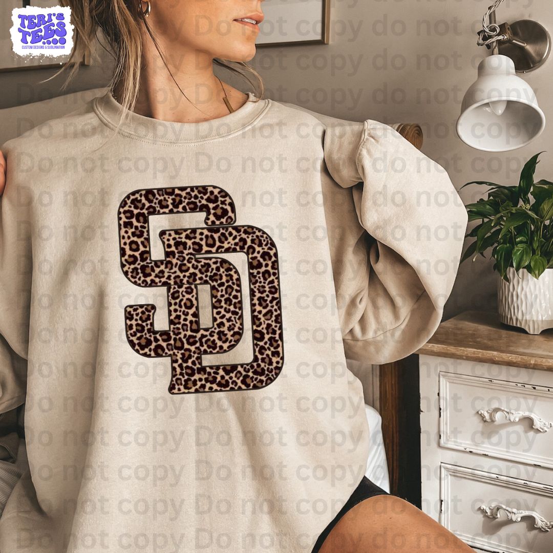 San Diego Padres Leopard Crew SD