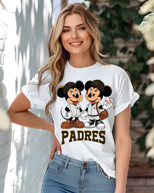 Padres Bundle M & M #6 Design Women's Bella Canvas T-Shirt