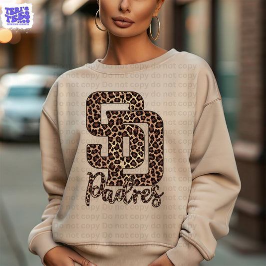 SD Padres Leopard Crew