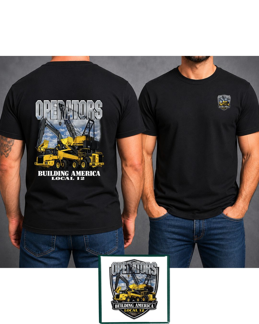 Operators Building America Local 12 Men's T-Shirt