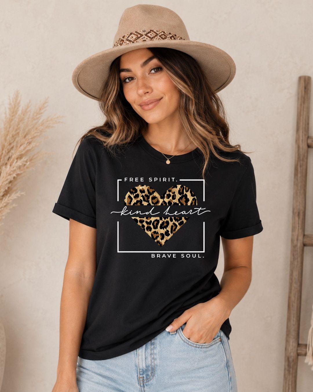 Free Spirit kind heart brave soul T-Shirt