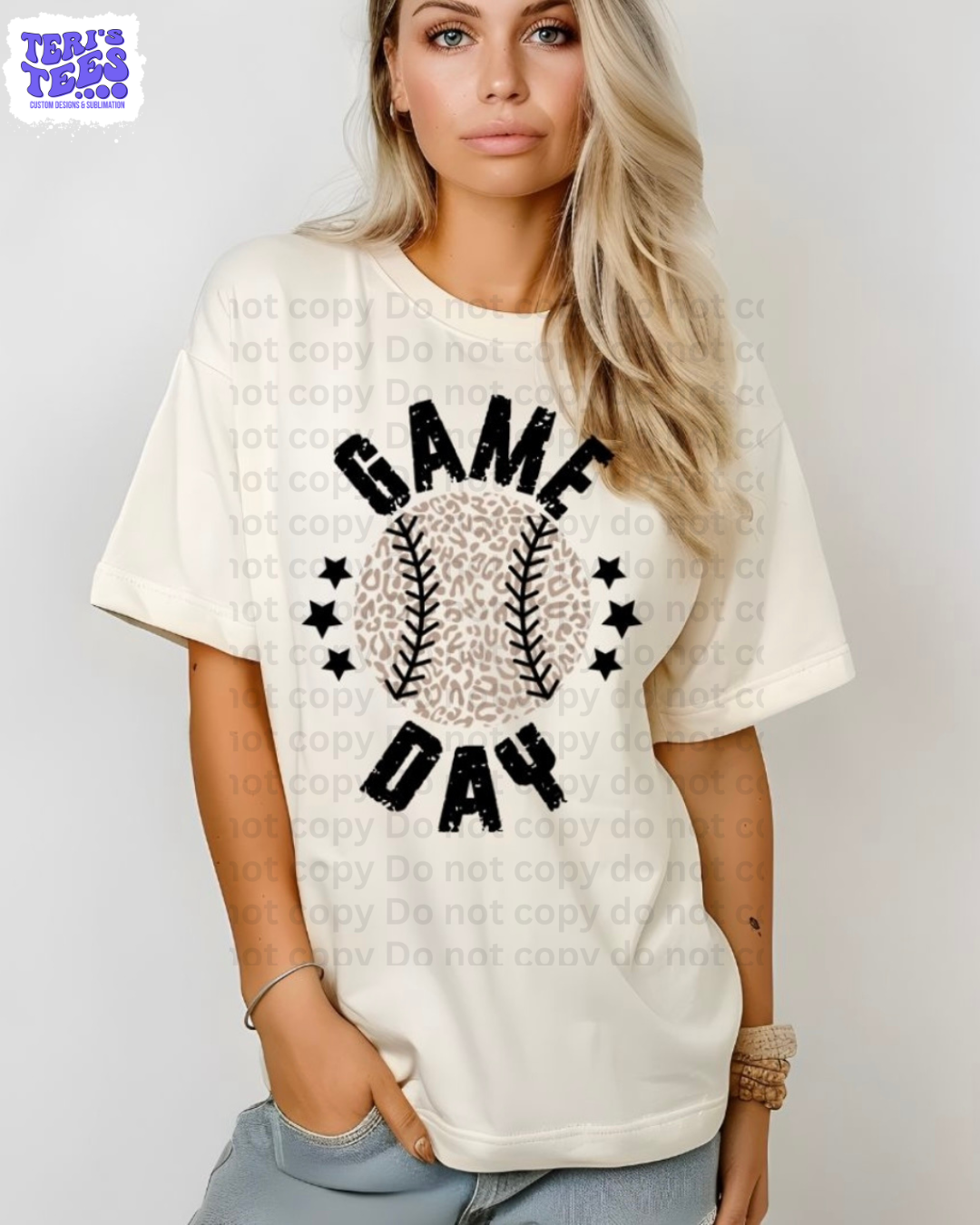 Game Day Leopard T-Shirt