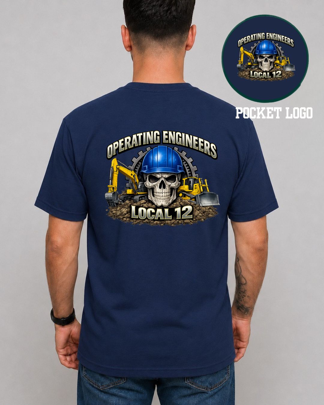 Operating Engineers Local 12 Skull Machinery