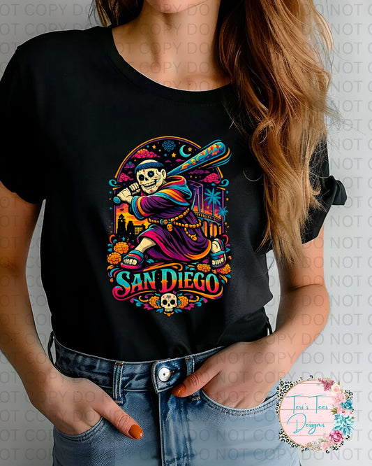 San Diego Spirit with a Twist Padre Shirt