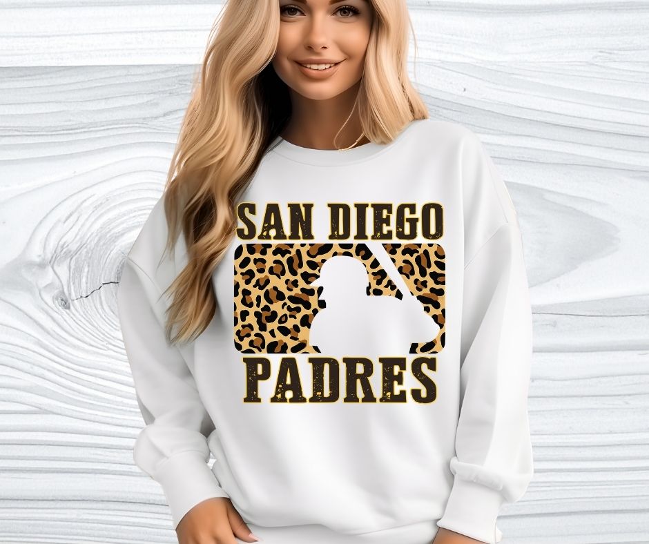 San Diego Padres Women's Crew Sweatshirt