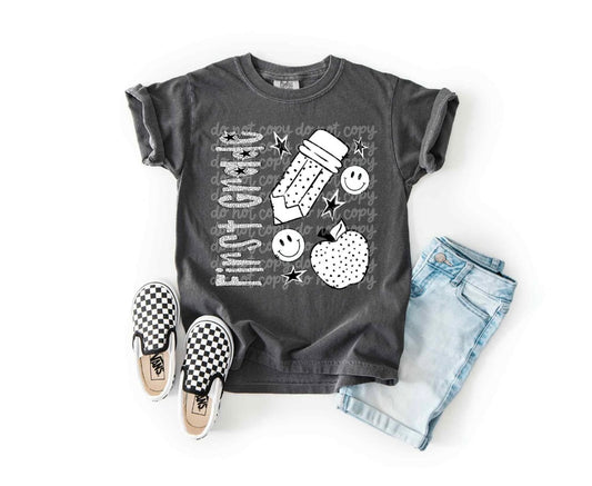 Back to School 1st Grade Comfort Colors Youth T-Shirt