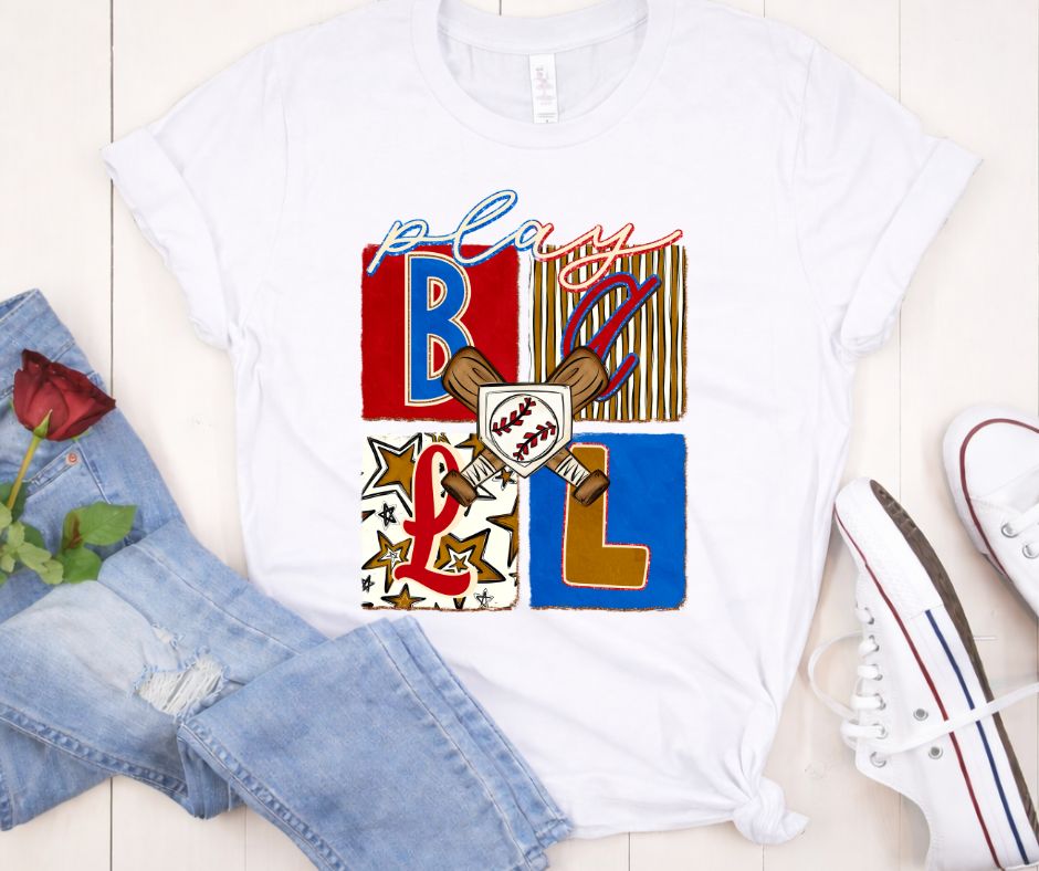 Play Baseball Women's T-Shirt