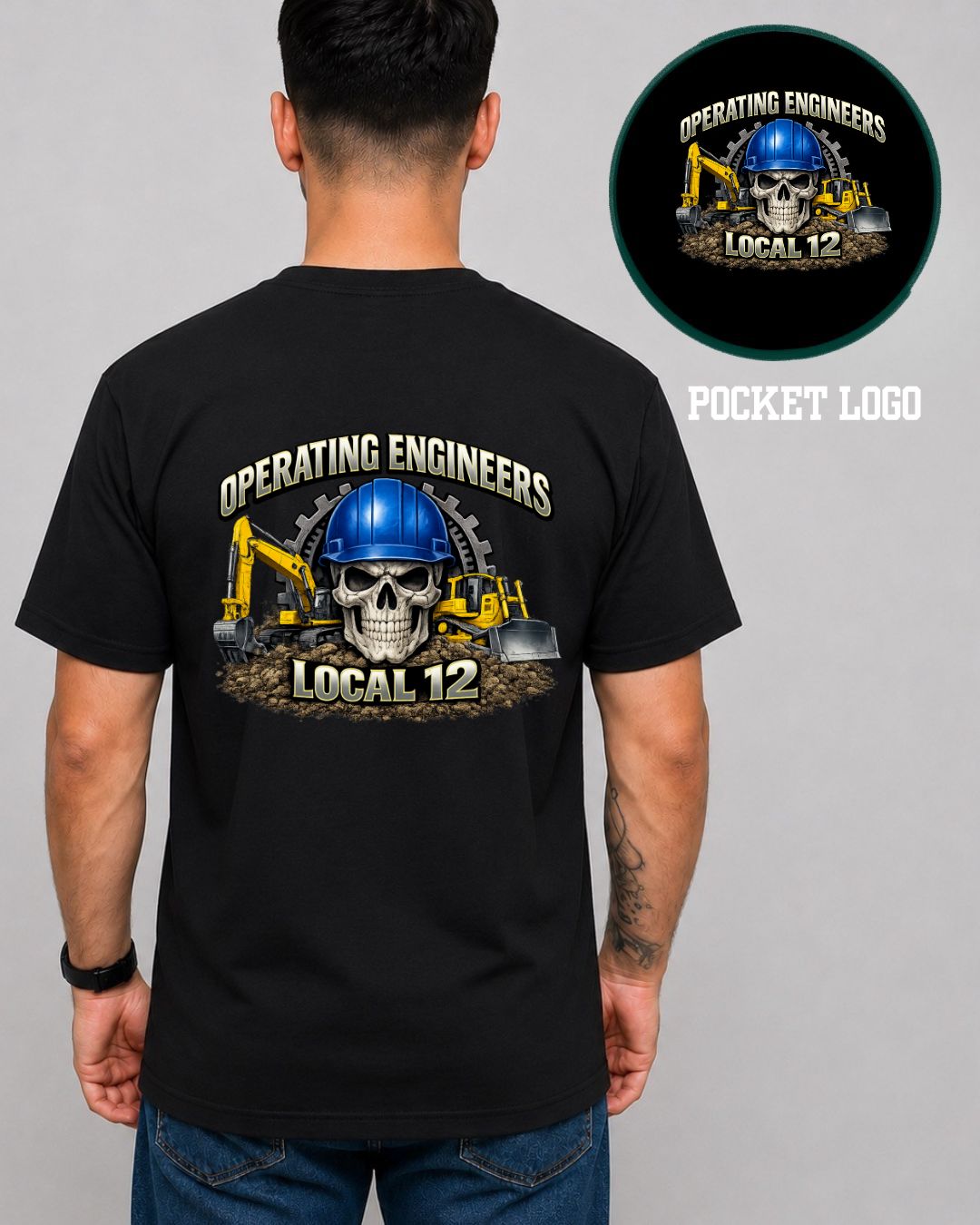 Operating Engineers Local 12 Skull Machinery