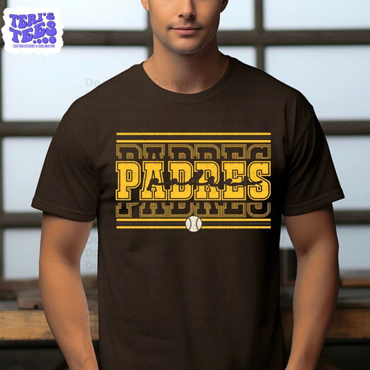 Stacked Padres T-Shirt