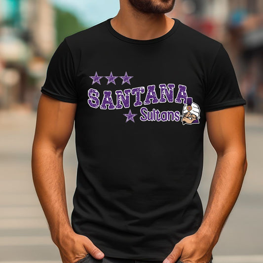Santana Sultans Wave Mens T-Shirt
