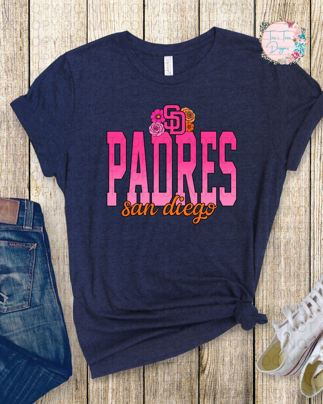Hot Pink San Diego Padres City Connect T-Shirt
