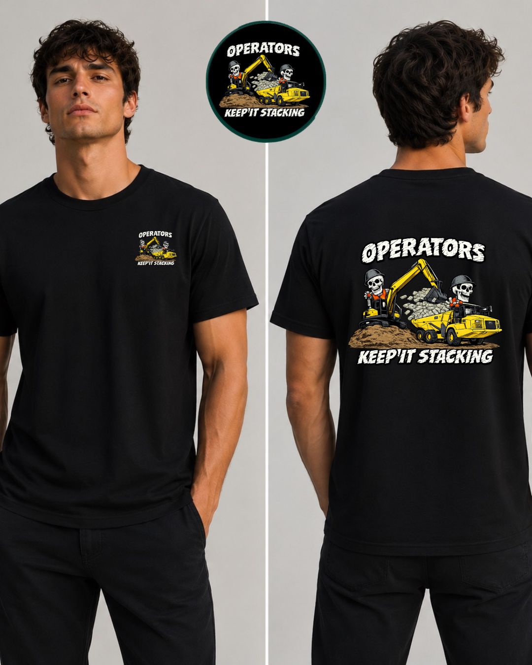 Operators keep it stacking T-Shirt