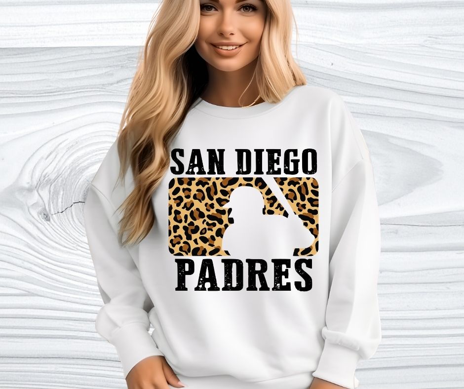 San Diego Padres Women's Crew Sweatshirt