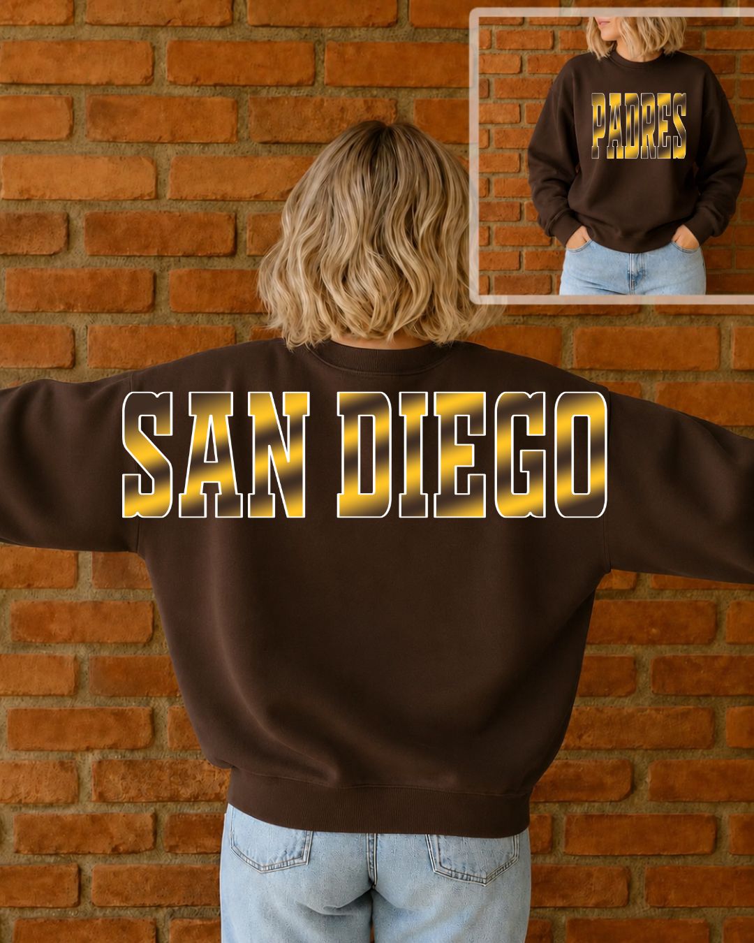 San Diego Padres Angel Wings Crew