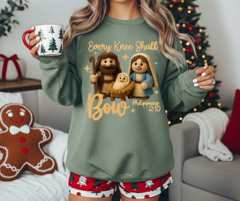 Every Knee Shall Bow Crew Sweatshirt