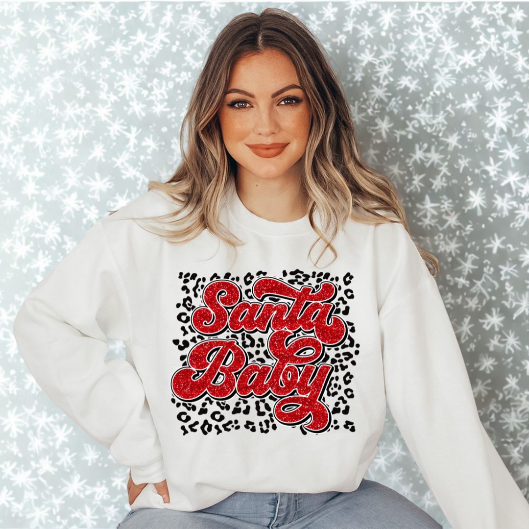 Santa Baby Women's Crew