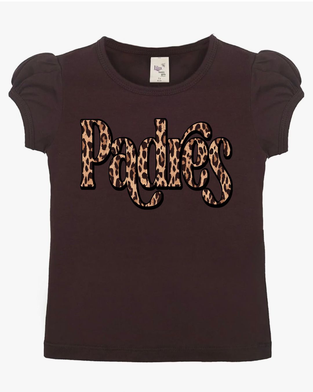 Padres Leopard Retro Youth T-Shirt