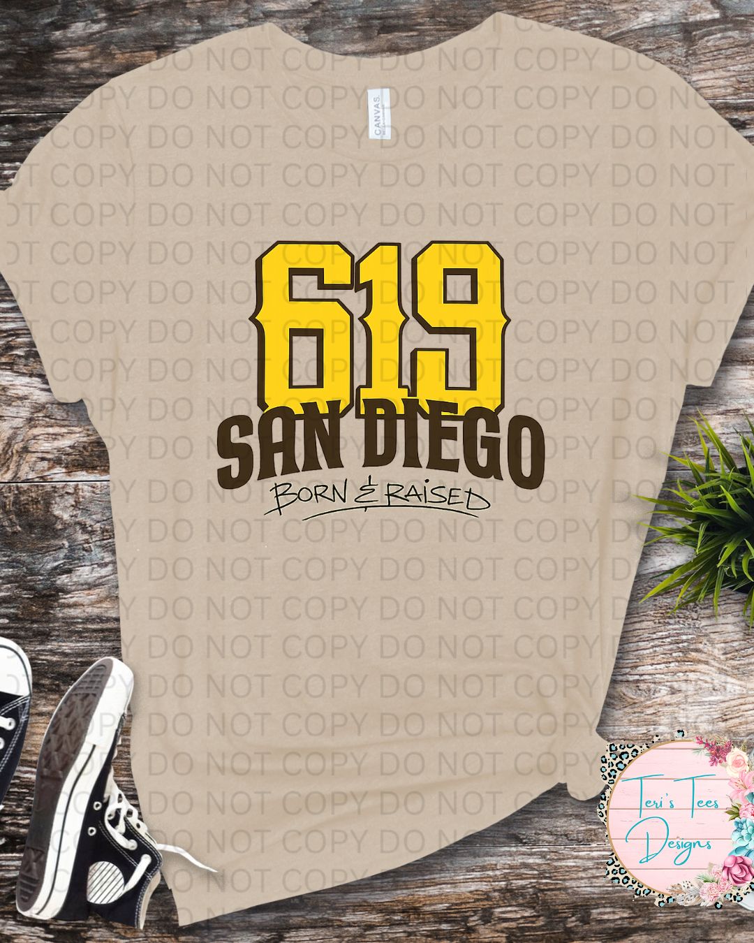 619 San Diego Born & Raised Women's T-Shirt