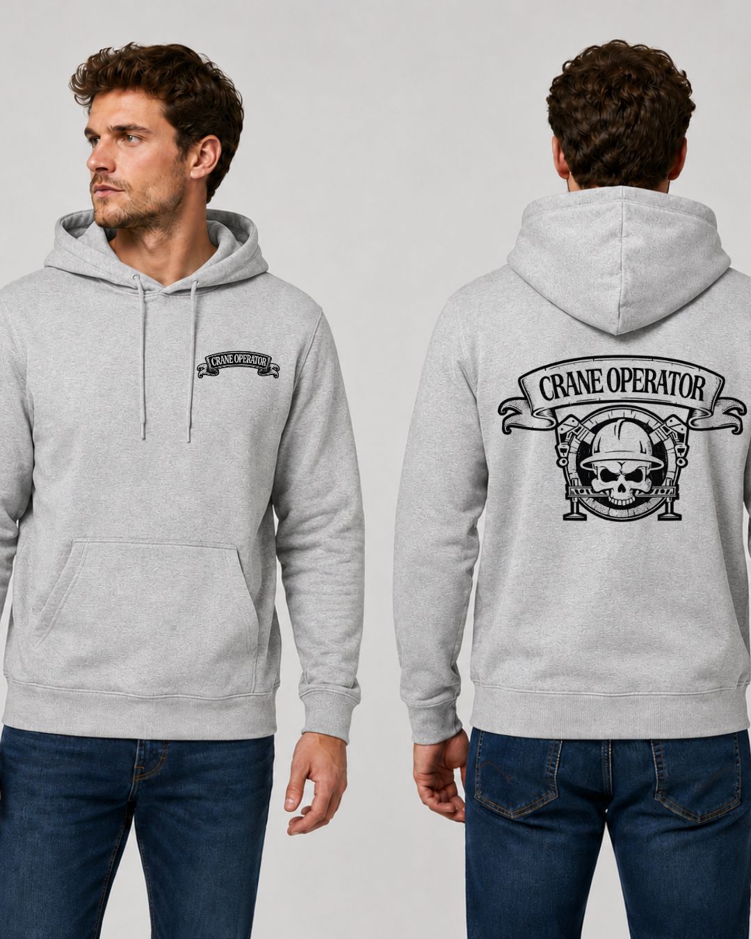 Crane Operator Men's Hoodie
