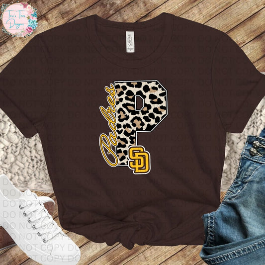 SD Padre Leopard P T-Shirt