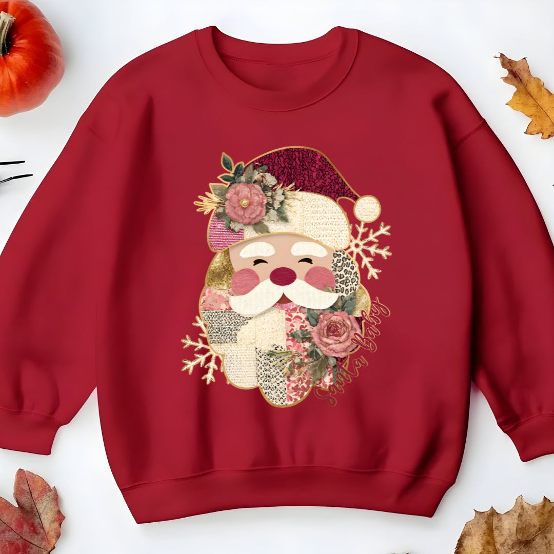 Santa Baby on Gildan Crew