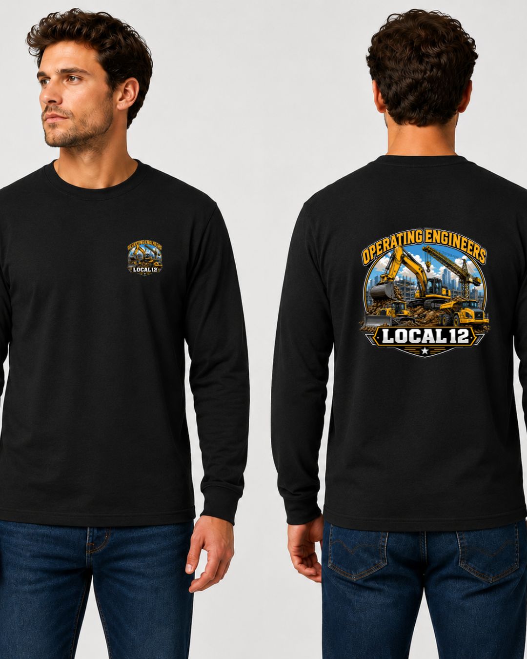 Local 12 Heavy Equipment Long Sleeve