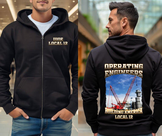 OE Building America Local 12 Crane