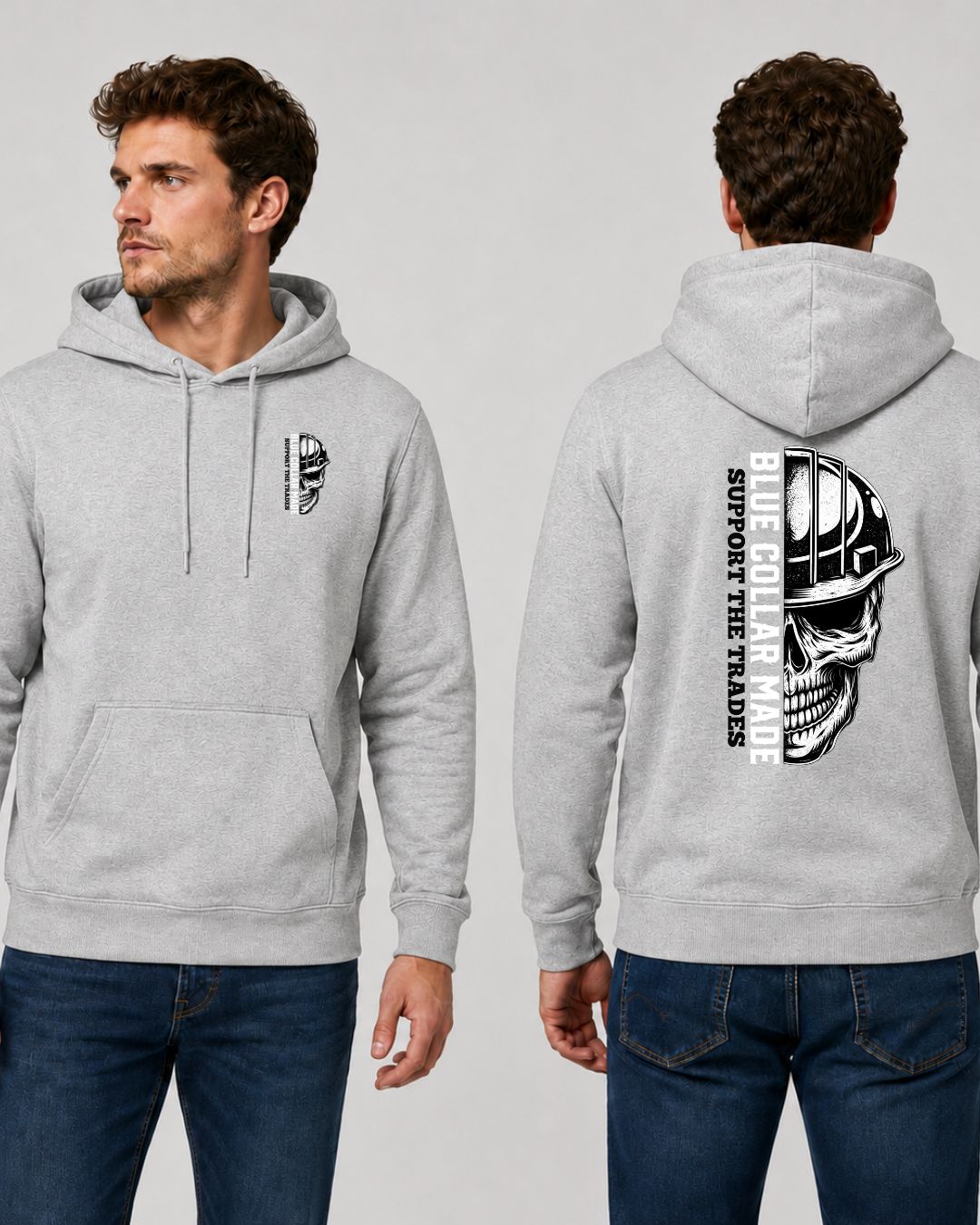 Blue Collar Made Support the Trade Hoodie