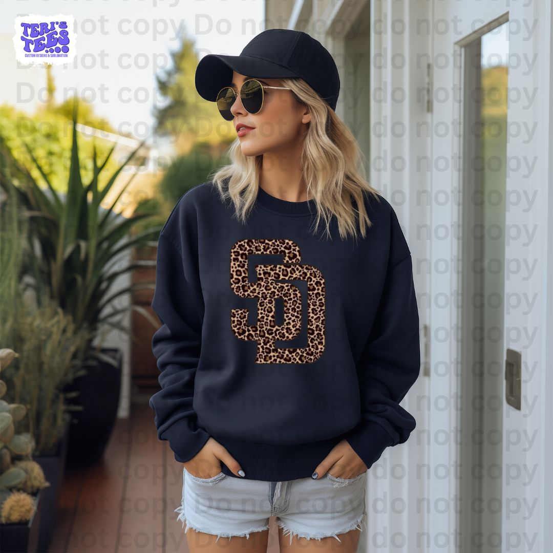 San Diego Padres Leopard Crew SD