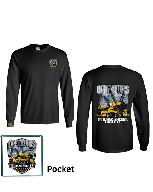 Operators Building America Local 12 Long Sleeve T-Shirt