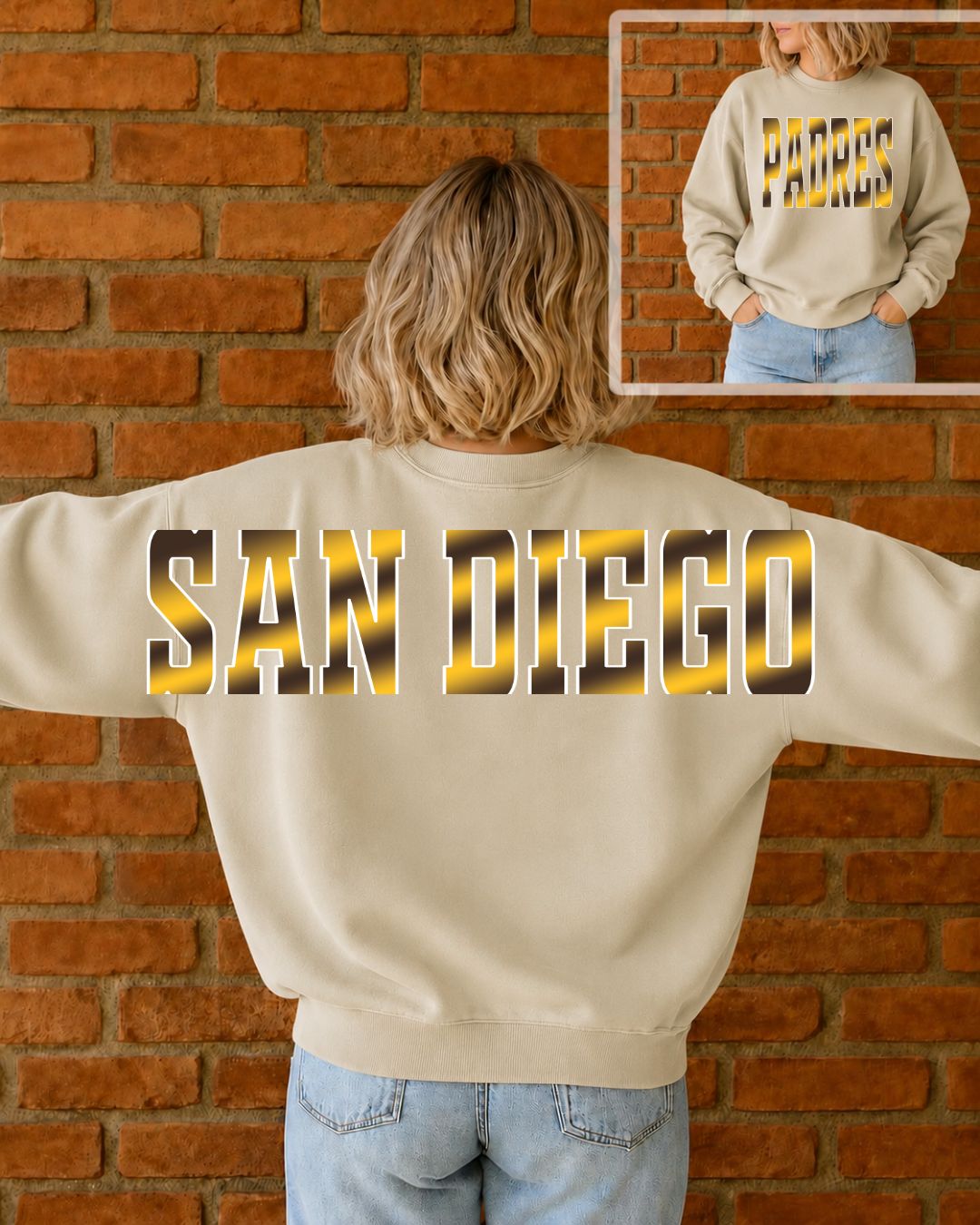 San Diego Padres Angel Wings Crew