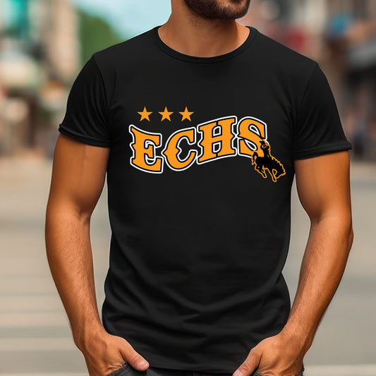 ECHS Wave for El Capitan HIgh School Mens T-Shirt