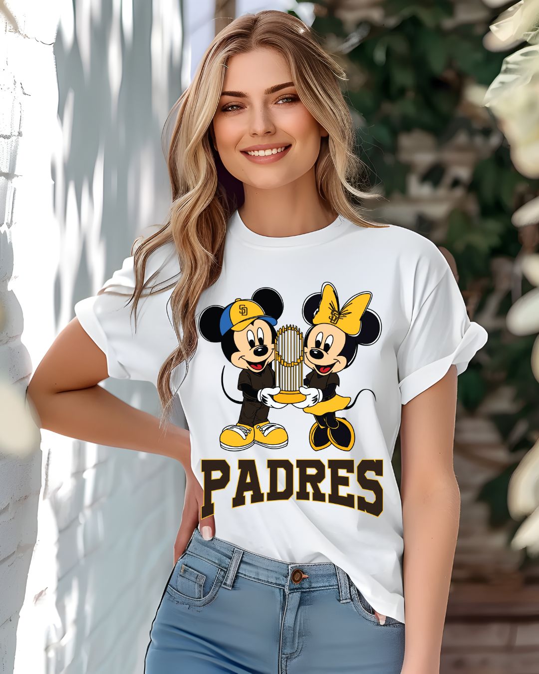 Padres Bundle M & M #5 Design Women's Bella Canvas T-Shirt