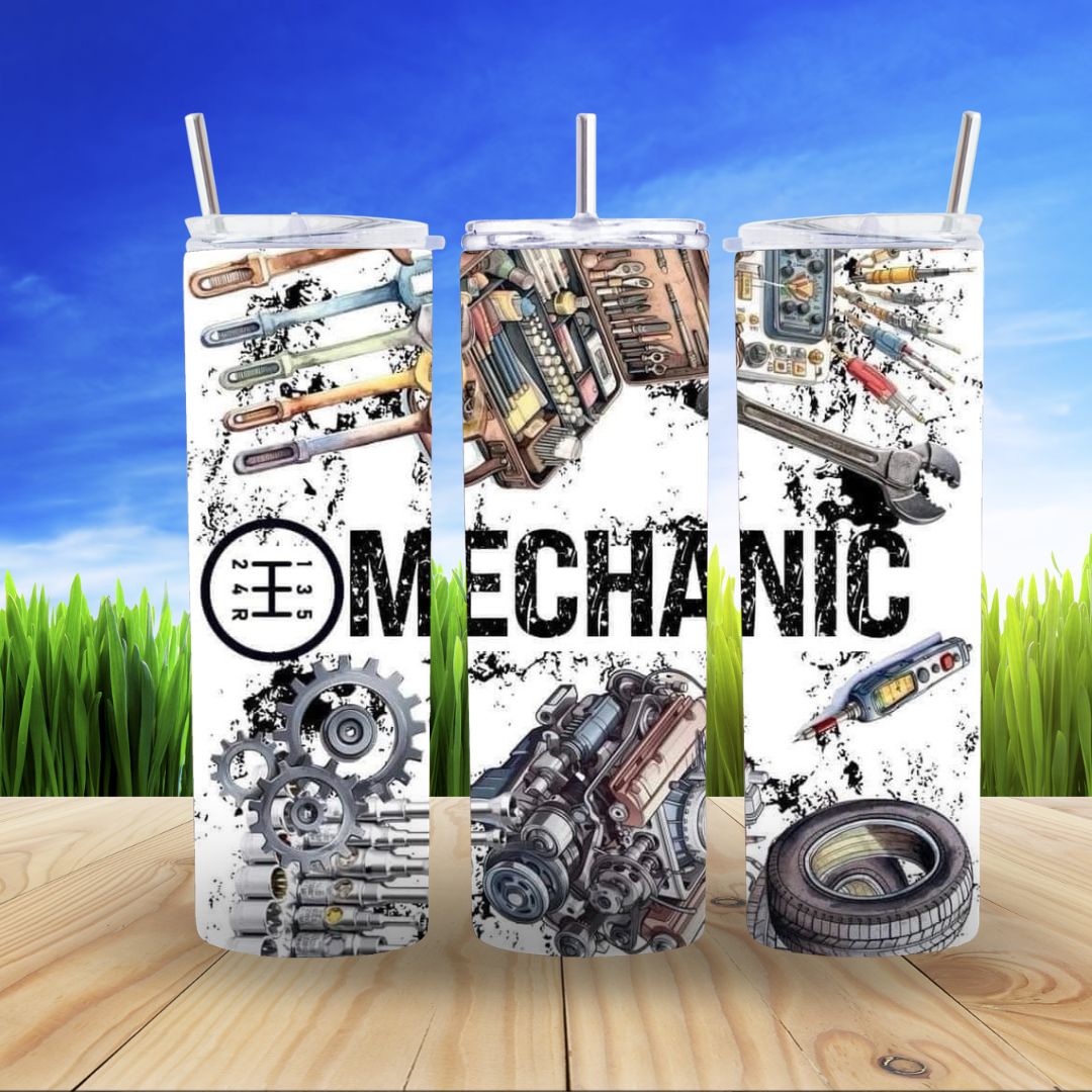 Mechanic 20 oz Tumbler