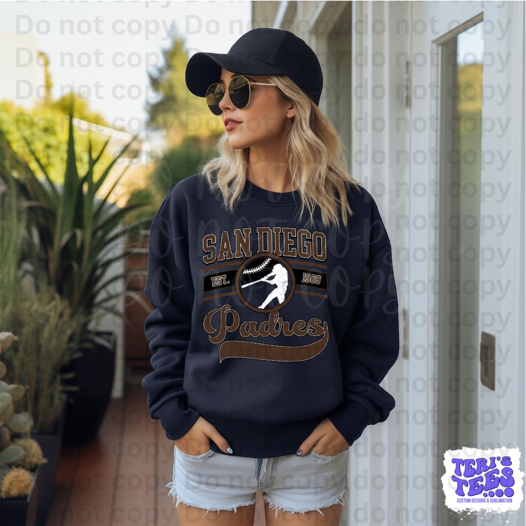 San Diego Padres Retro Crew