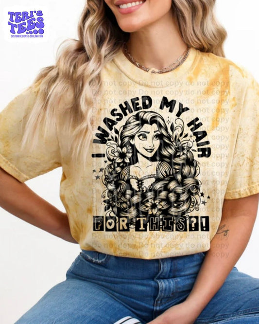I Washed My Hair For This T-Shirt