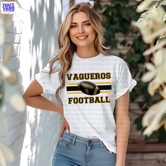El Capitan Vaqueros Football T-Shirt