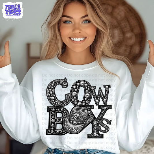 Cowboys Rhinestone Look Crew
