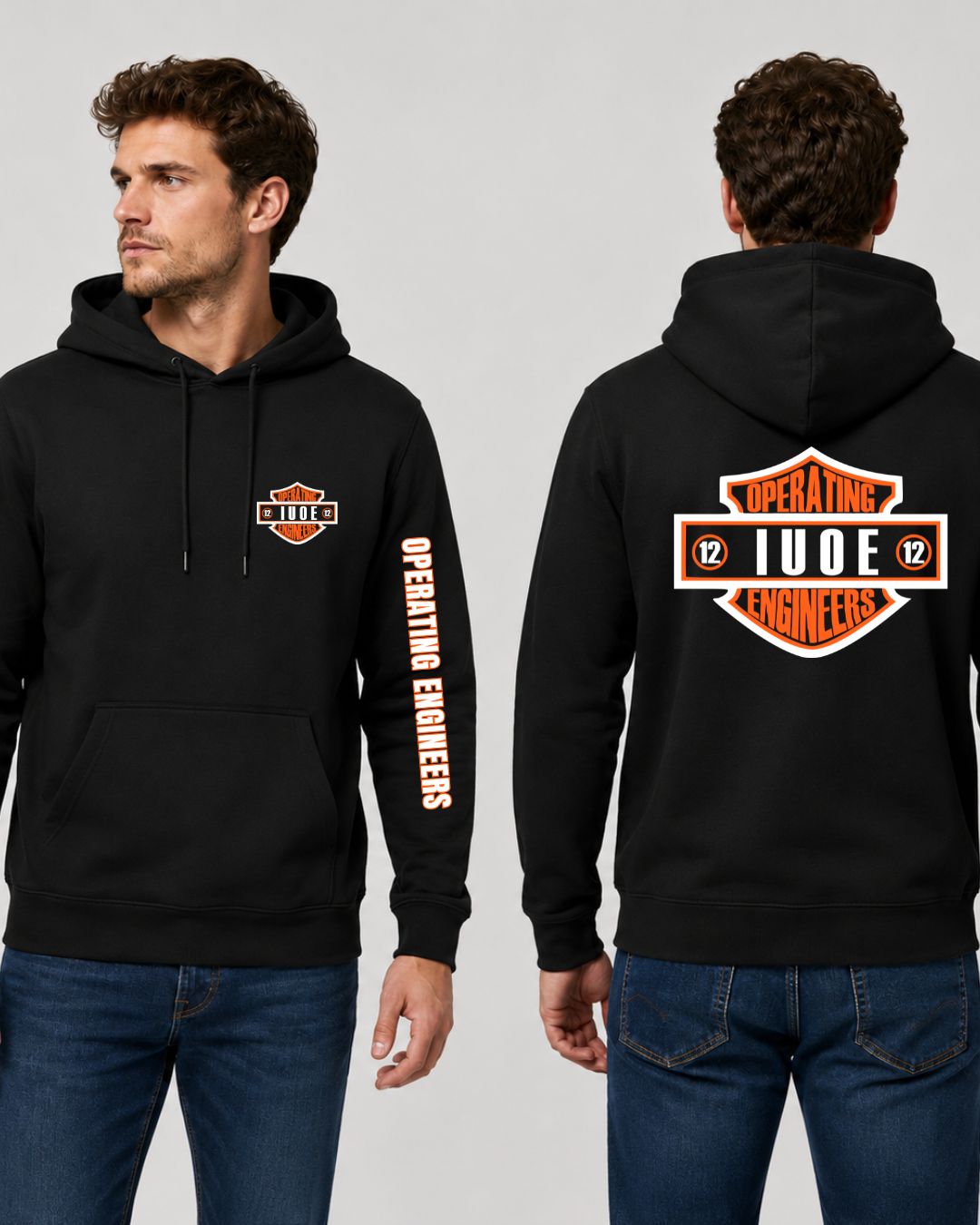 Operating engineers Harley Hoodie