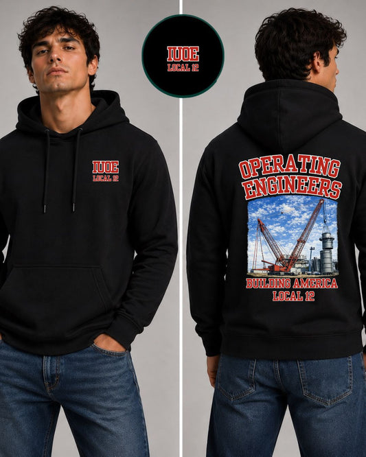 OE Red Crane Hoodie