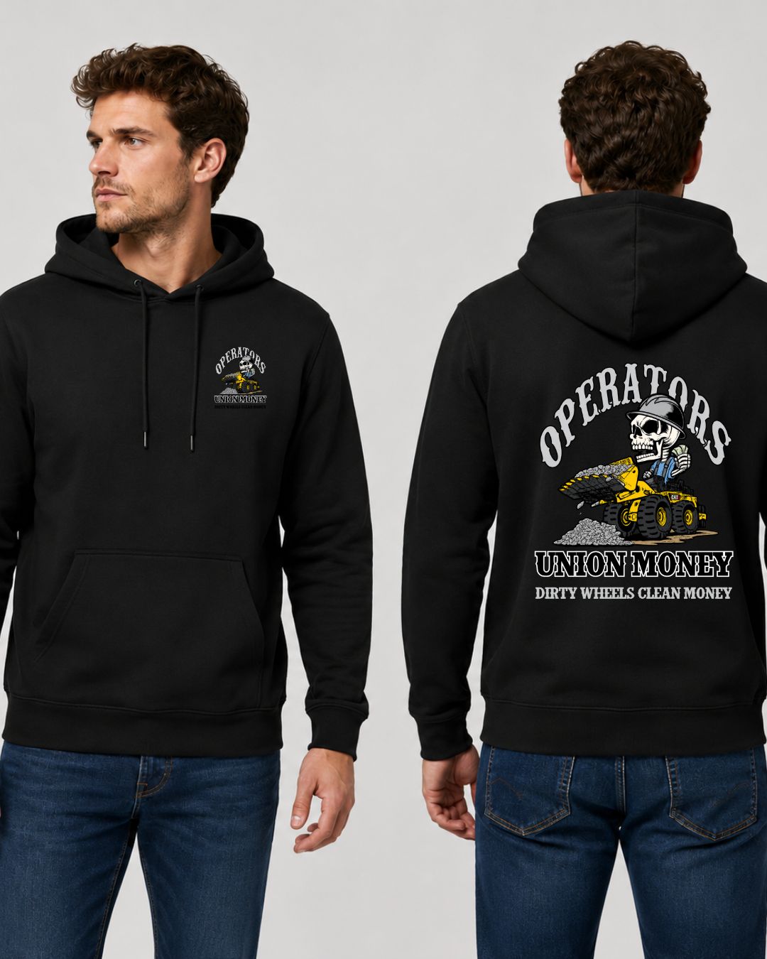 Operators Union Money Dirty Wheels Clean Money Hoodie